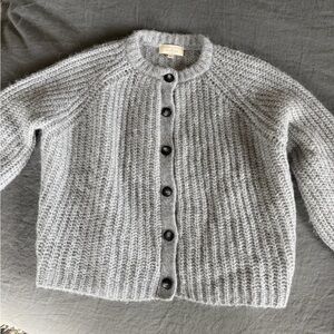Sezane Emile Cardigan Gray size XS